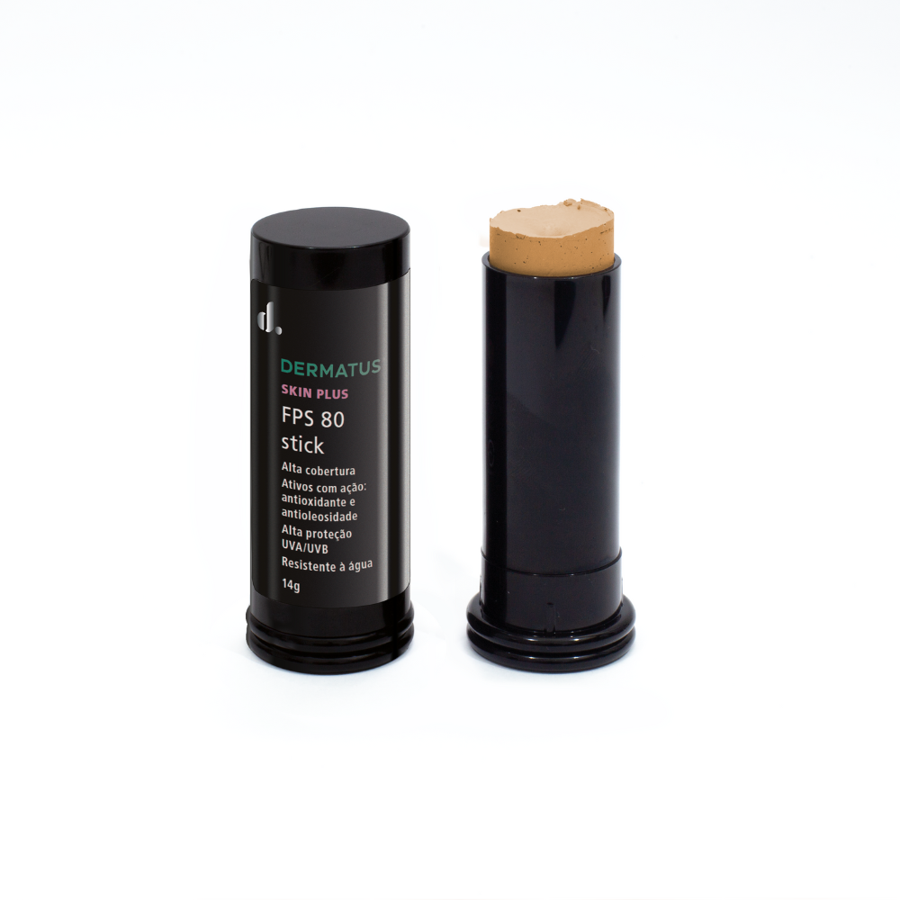 Skin Plus Stick FPS80 14g – D3 - DERMATUS | Dermocosméticos